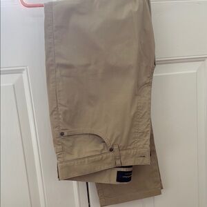 Ermenegildo Zegna Beige Cotton Trousers
